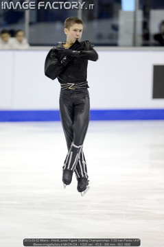 2013-03-02 Milano - World Junior Figure Skating Championships 1129 Ivan Pavlov UKR